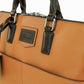 Brown Signature Leather Laptop Briefcase — Limited Edition 15″