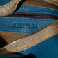 Duck Blue & Saddle Signature Leather Mini Duffel — Limited Edition 10"