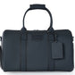 Jet Black Signature Leather Weekender — Limited Edition 16.5"