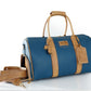 Avercara Blue Signature Leather Weekender — Limited Edition 16.5"