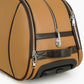 Boarding Pass Rolling Leather Duffel Brown — Limited Edition 20"