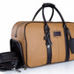 Avercara Brown & Espresso Signature Leather Duffel — Limited Edition (19")