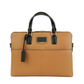 Brown Signature Leather Laptop Briefcase — Limited Edition 15″