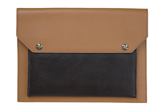 Boardroom Signature Brown Leather File Folder — Limited Edition 13.5"