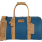Avercara Blue Signature Leather Weekender — Limited Edition 16.5"