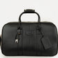 Quiet-luxury Black Leather Duffel — Limited Edition 19"