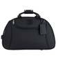 Boarding Pass Rolling Leather Duffel Black — Limited Edition 20"